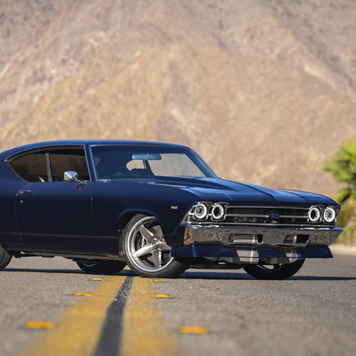 1967 Chevrolet Chevelle - American Racing VF498 - Polished